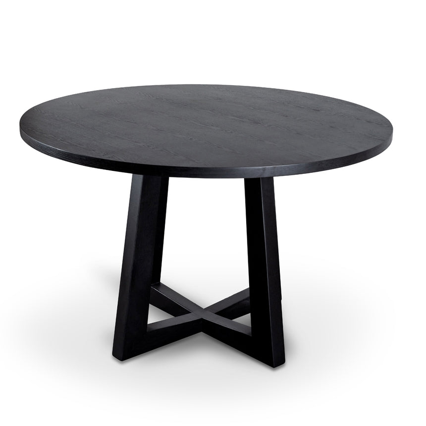 1.2m Dining Table - Black - View 3