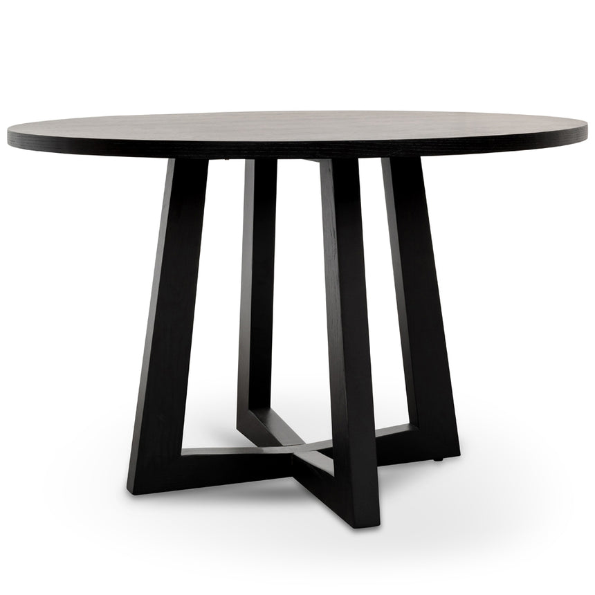 1.2m Dining Table - Black - View 4
