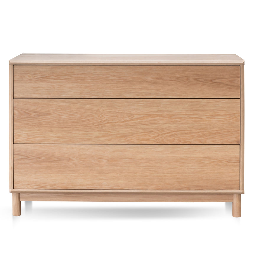 3 Drawers Dressing Table - Natural Oak - View 4