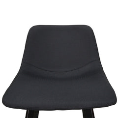 CBS2013-SE 80cm Bar Stool in Black Fabric (Set of 2)