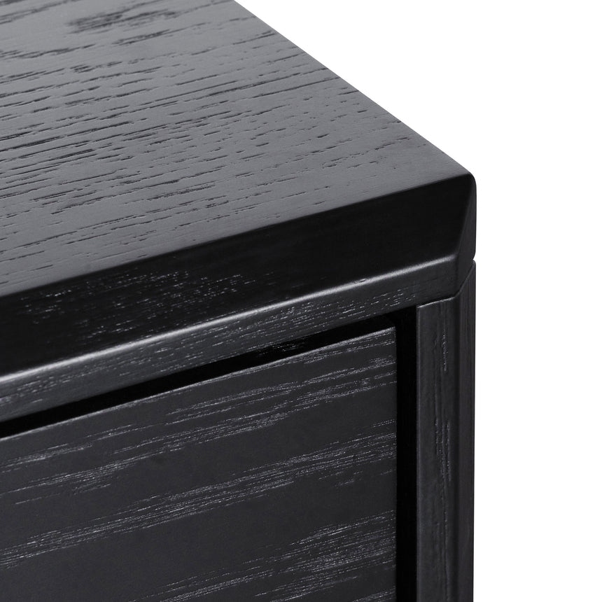 3 Drawers Dressing Table - Black Oak - View 7