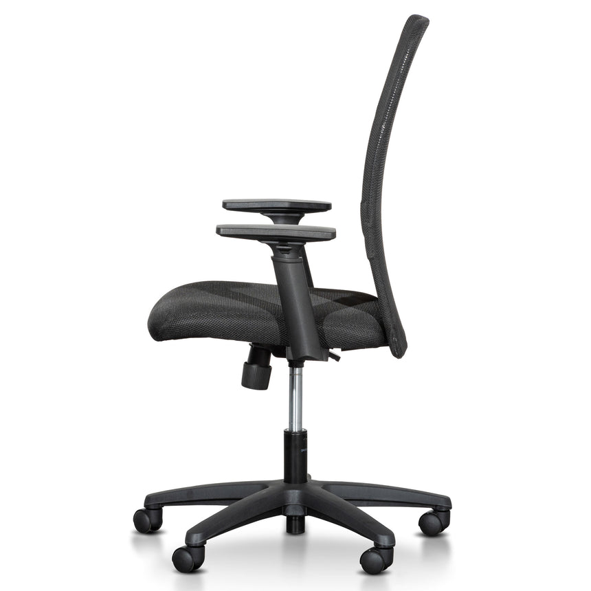 Mesh Office Chair | Black | Myka Home - View 3