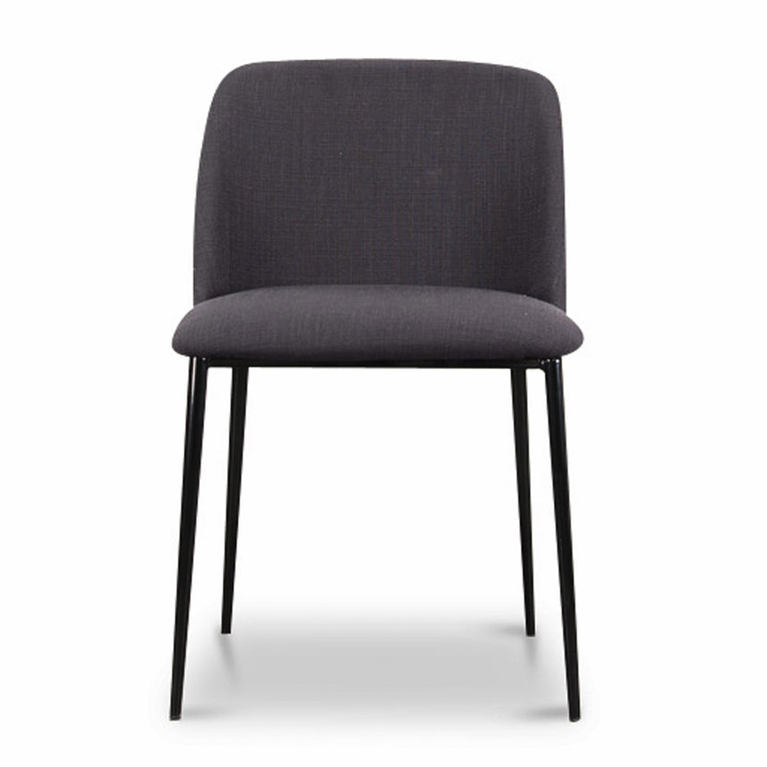 Dining Chair - Charcoal Grey - View 2