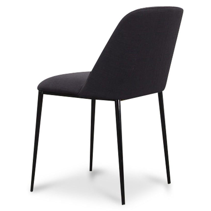 Dining Chair - Charcoal Grey - View 4