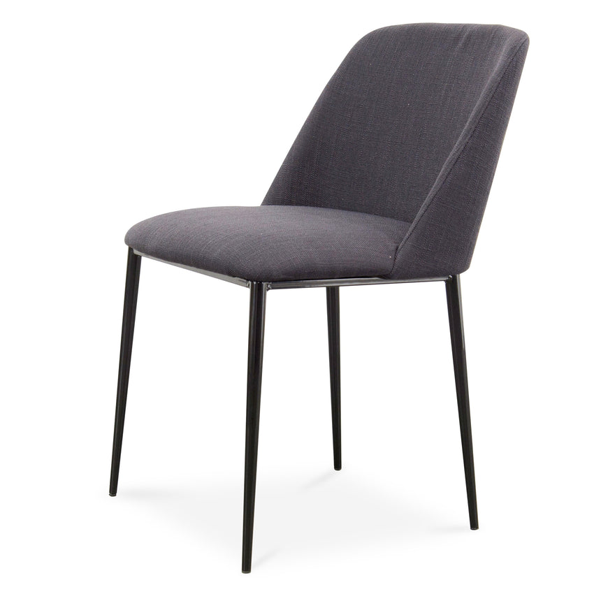 Dining Chair - Charcoal Grey Main image