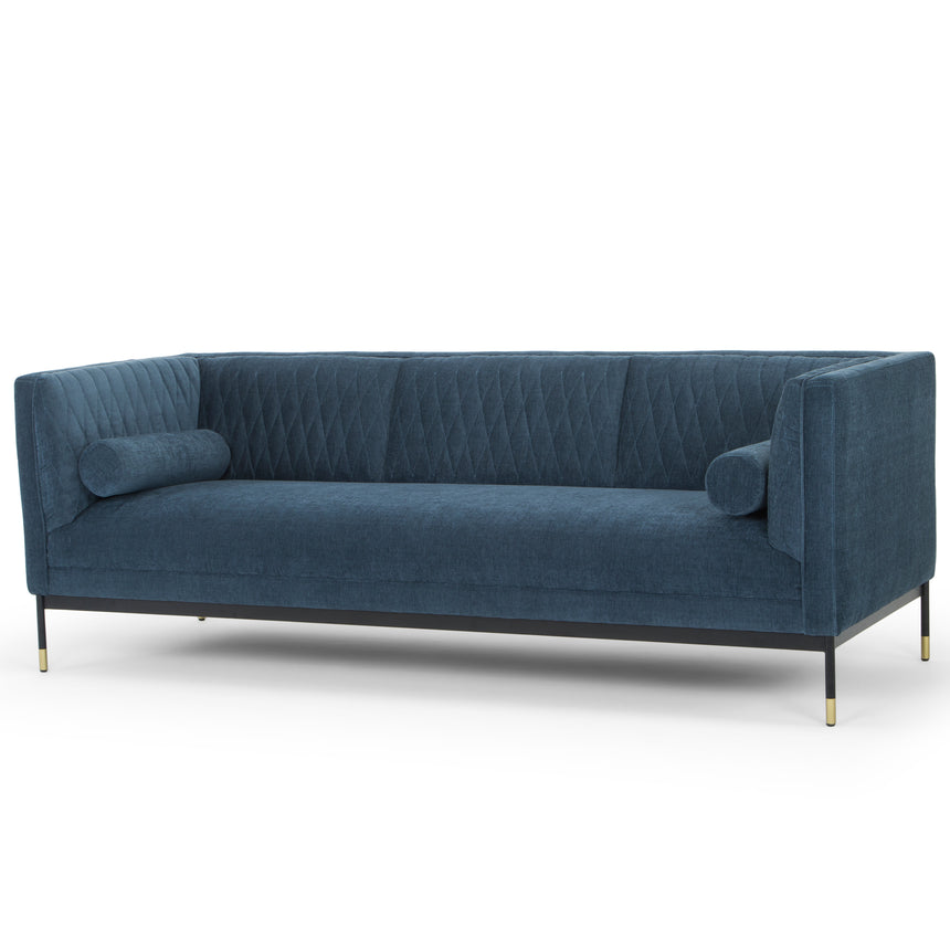 Ex Display - CLC6245 3 Seater Fabraic Sofa - Dusty Blue