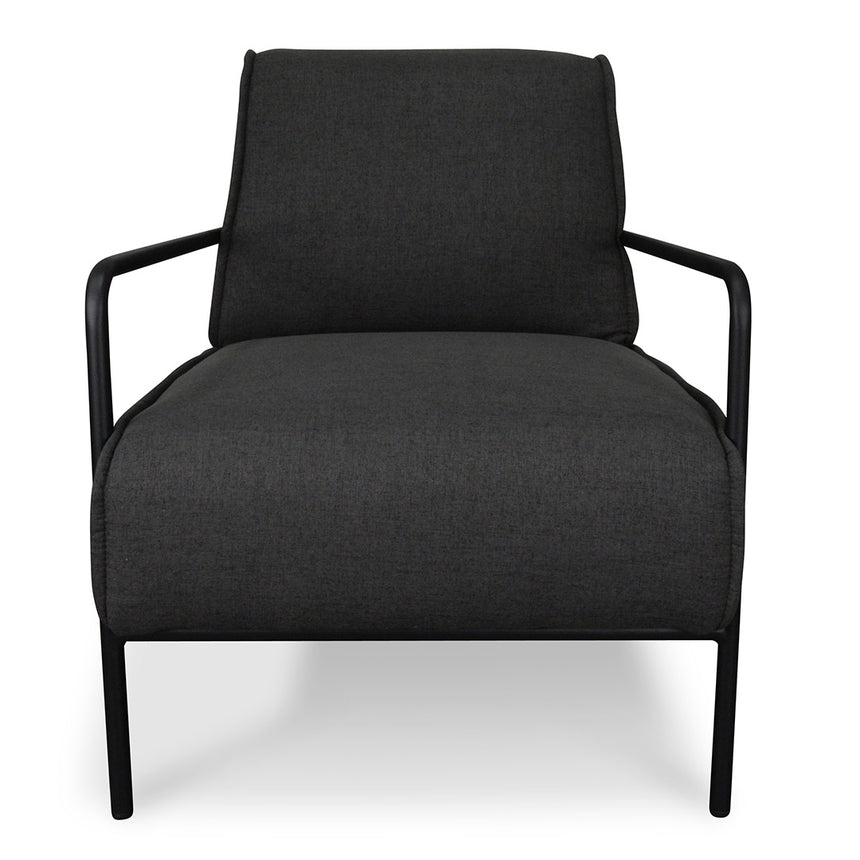 Lounge Chair | Dark Grey | Myka Home - View 2