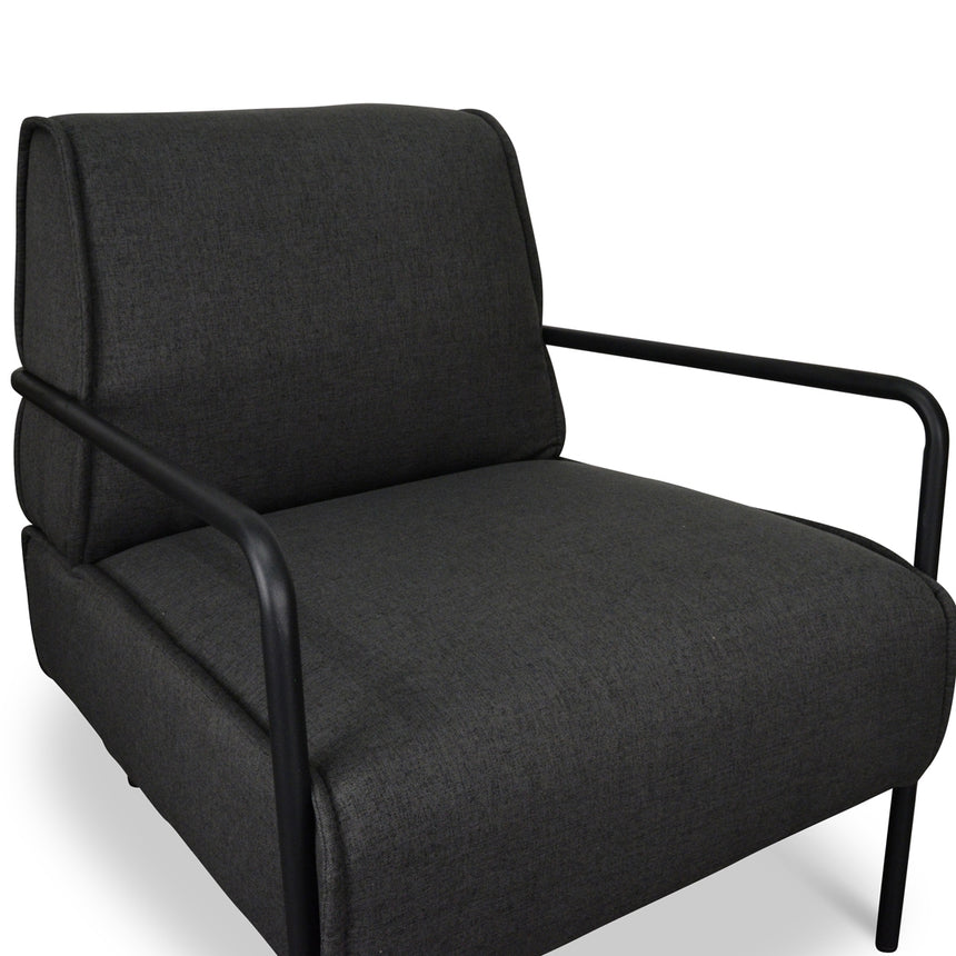 Lounge Chair | Dark Grey | Myka Home - View 7