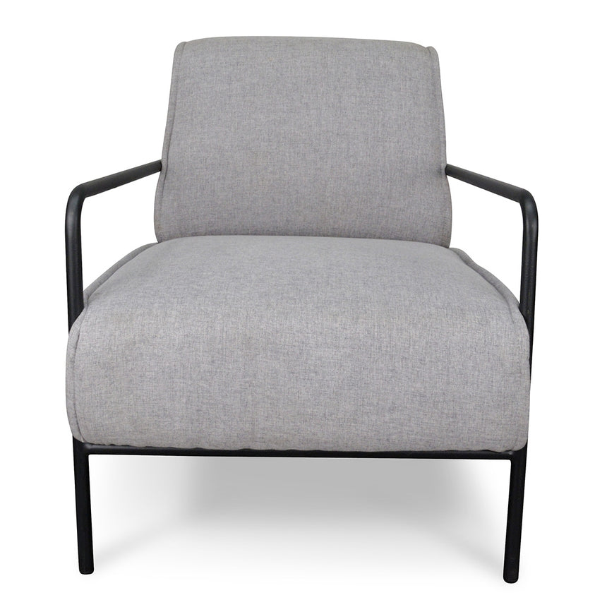 Lounge Chair | Light Grey | Myka Home Secondary image