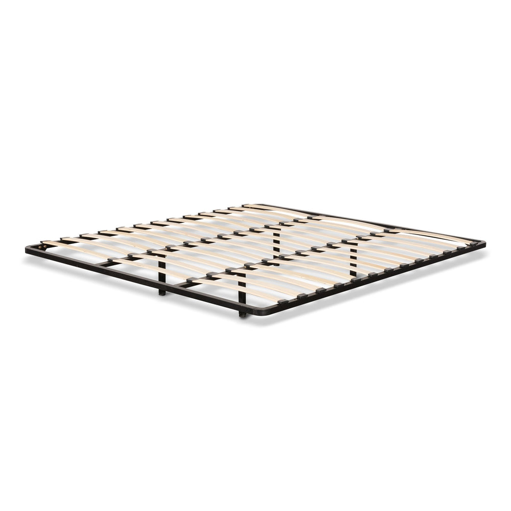 King Sized Bed Frame - Pepper Boucle with Storage - View 4