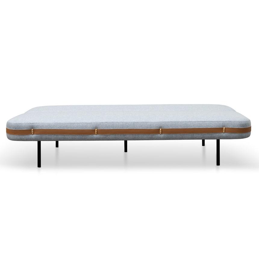 3 Seater Sofa Bed - Light Blue - View 4