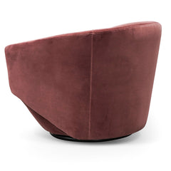 CLC2739-KSO Swivel Lounge Chair - Blood Orange