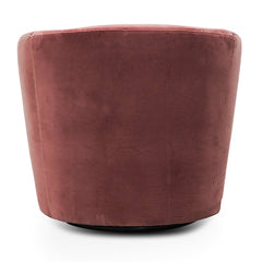 CLC2739-KSO Swivel Lounge Chair - Blood Orange
