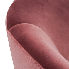CLC2739-KSO Swivel Lounge Chair - Blood Orange