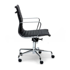 COC101  Leather Office Chair - Black