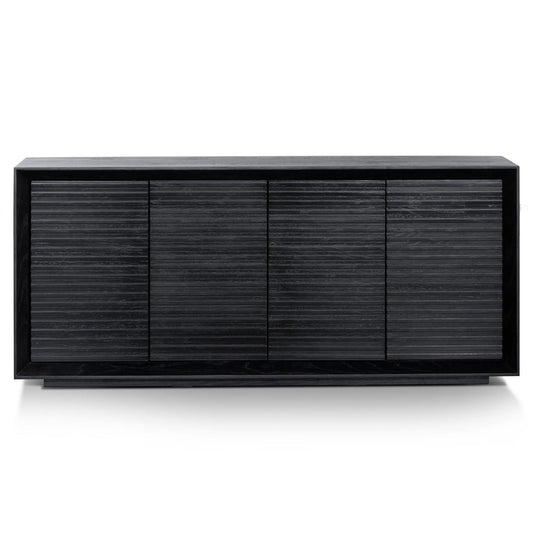 Ex Display - CDT6202-CN 1.8m Wooden Sideboard - Black Oak