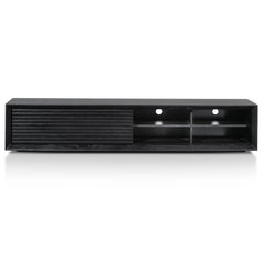 CTV6203-CN 2.3m Wooden TV Entertainment Unit - Black Oak