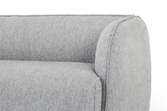 CLC2744-FA 3 Seater Left Chaise Sofa - Graphite Grey