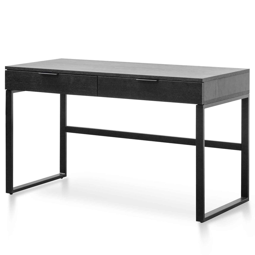 120cm Home Office Desk | Black | Myka Home