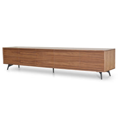 CTV106-BB 2.4m TV Entertainment  Unit - Walnut