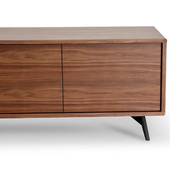 CTV106-BB 2.4m TV Entertainment  Unit - Walnut