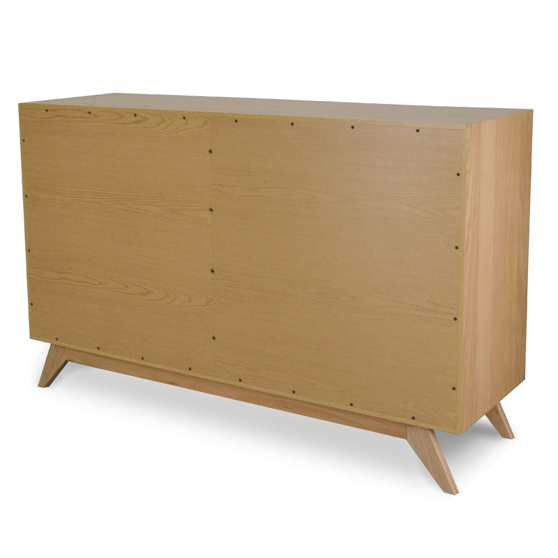6 Drawer Wide Chest - Natural - View 3