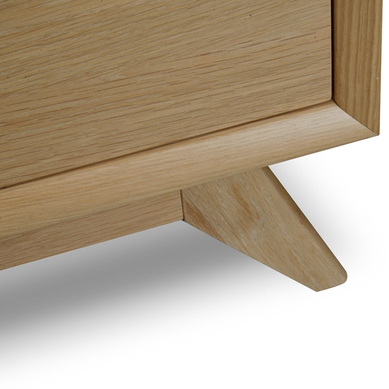6 Drawer Wide Chest - Natural - View 6