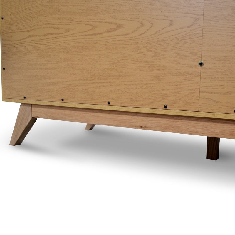 6 Drawer Wide Chest - Natural - View 7