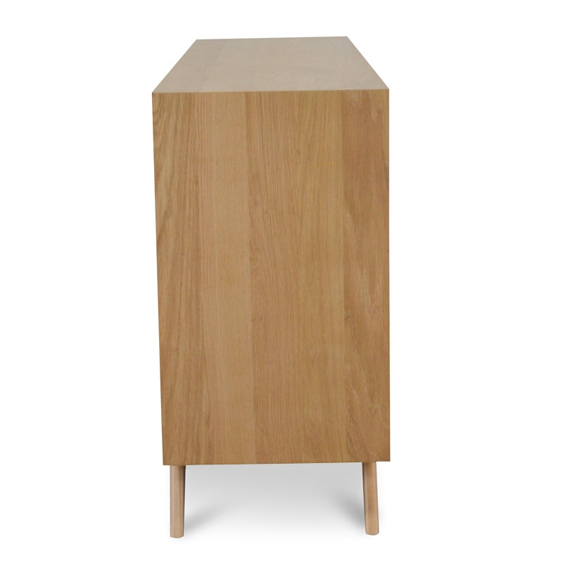 6 Drawer Wide Chest - Natural - View 8