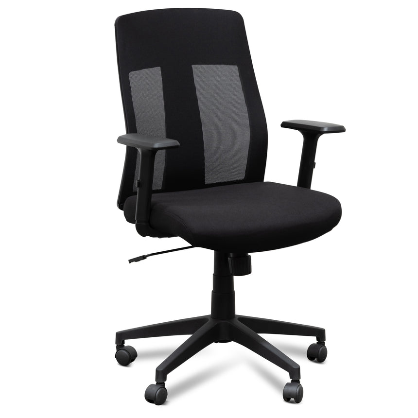 Mesh Office Chair | Black | Myka Home - View 2