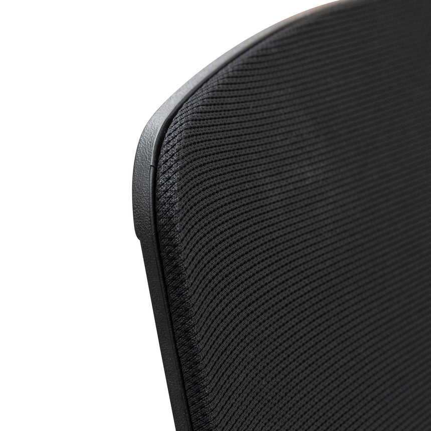 Mesh Office Chair | Black | Myka Home - View 7
