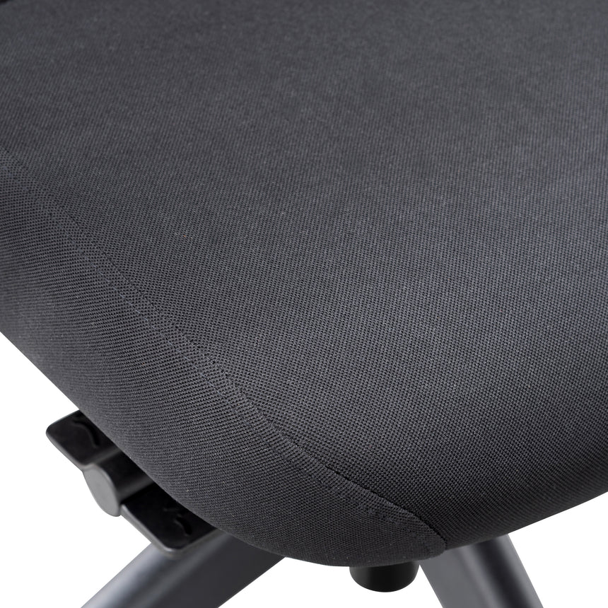 Mesh Ergonomic Office Chair | Black | Myka Home - View 6