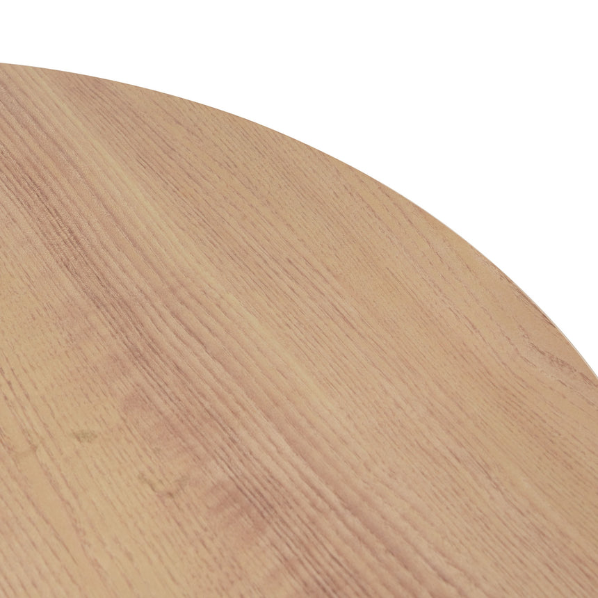 Round Office Meeting Table | Natural | Myka Home - View 2