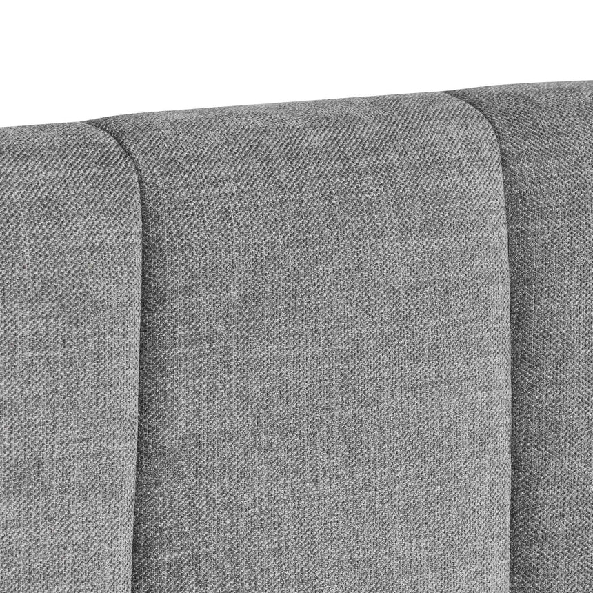 Wide Base King Sized Bed Frame - Flint Grey - View 10