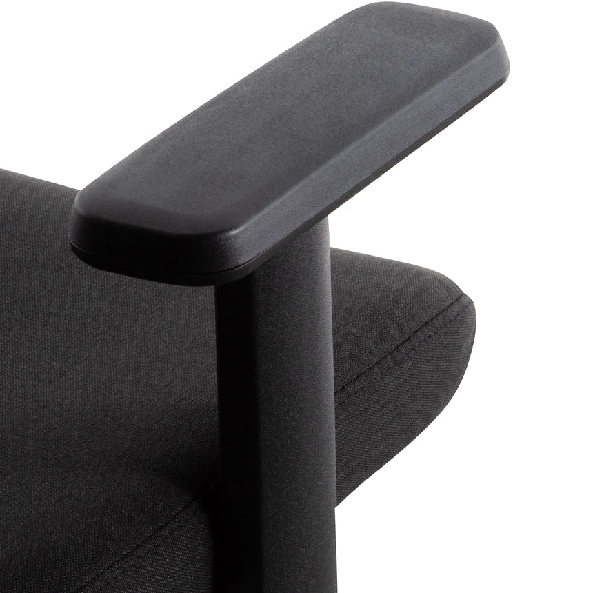 Office Chair | Full Black | Myka Home - View 9