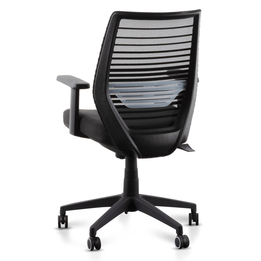 Office Chair | Full Black | Myka Home - View 4
