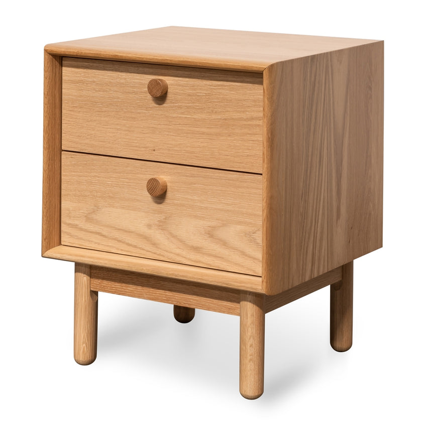 2 Drawer Side Table | Oak | Myka Home