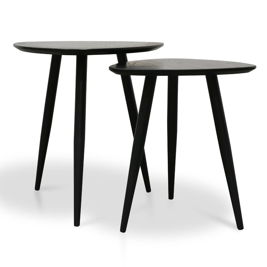 Set of Side Table | Black | Myka Home - View 5