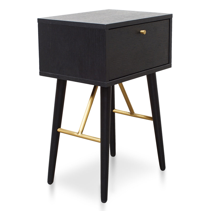 Bed Side Table | Black | Myka Home - View 3