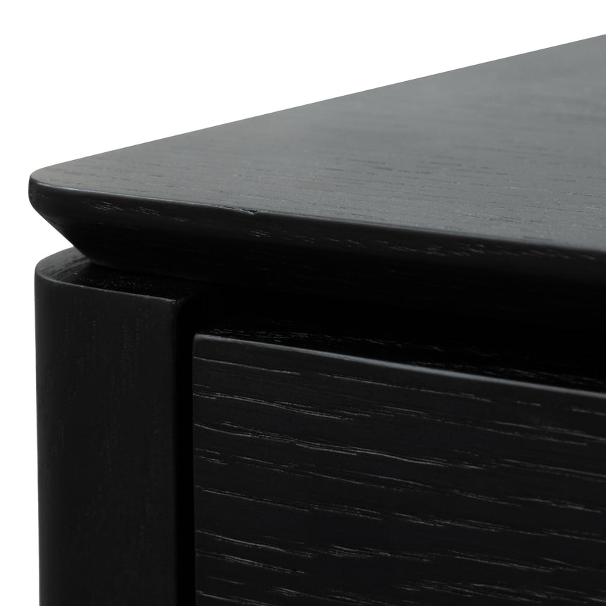 Bedside Table | Black Oak Veneer | Myka Home - View 8