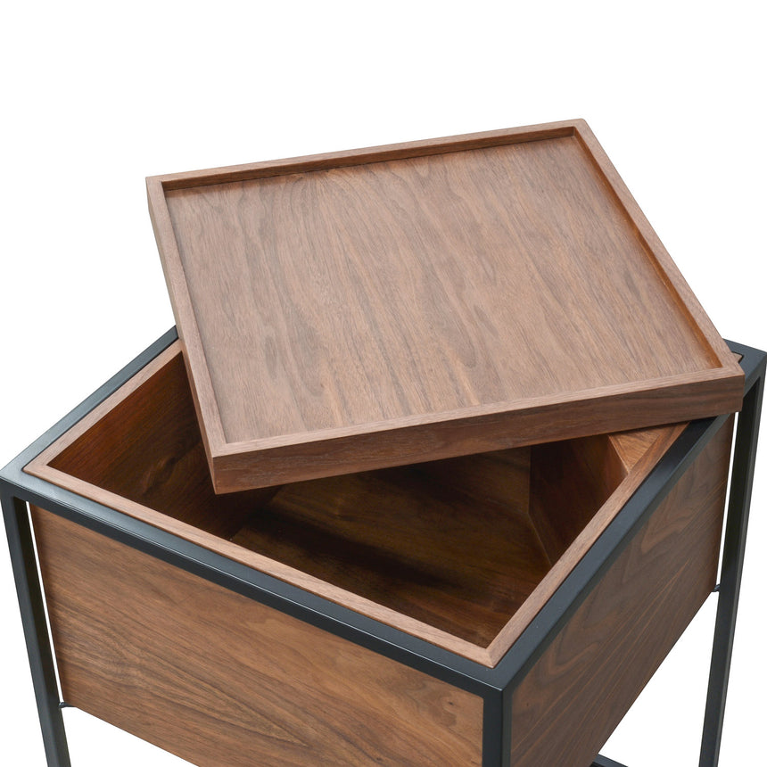 CST312WAL-IG Oak Side Table - Walnut - View 5