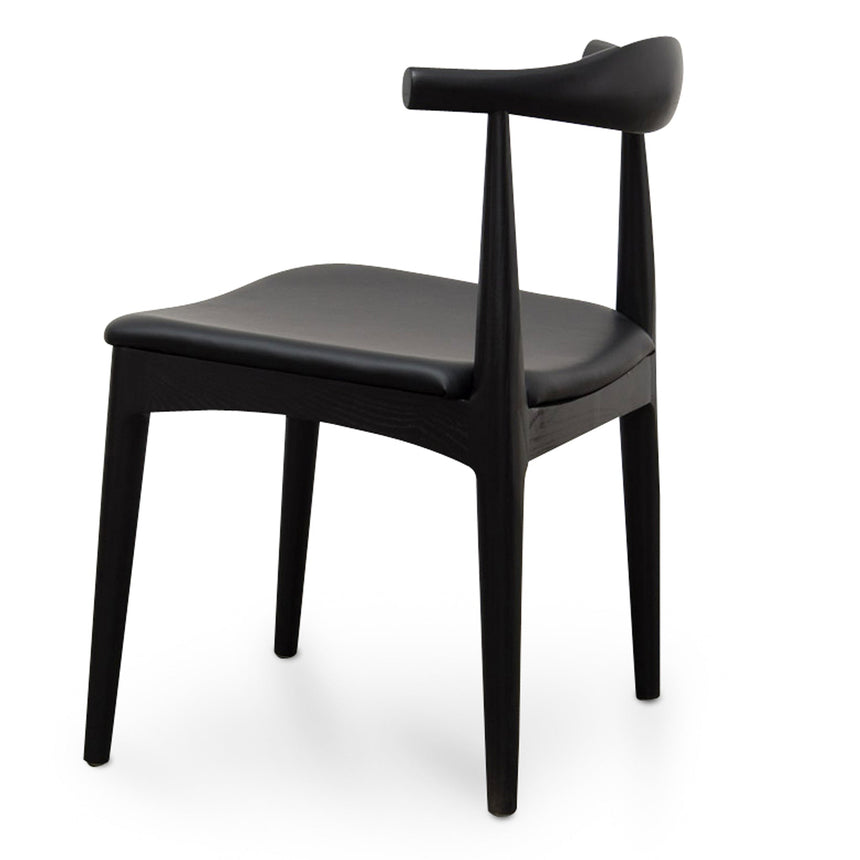 Elbow Dining Chair - Black (Set of 2) - View 4