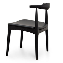 Ex Display - CDC183-SD Elbow Dining Chair - Black