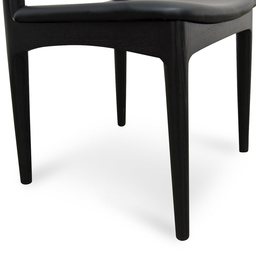 Elbow Dining Chair - Black (Set of 2) - View 5