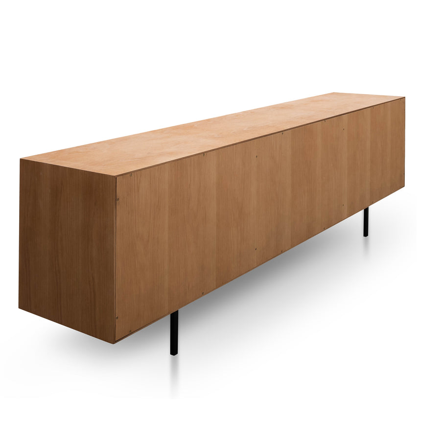 2.2m TV Unit | Natural | Myka Home - View 3