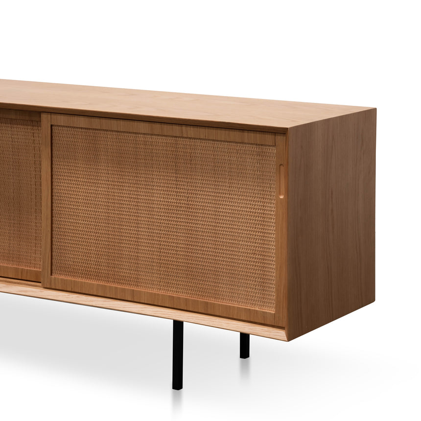2.2m TV Unit | Natural | Myka Home - View 4