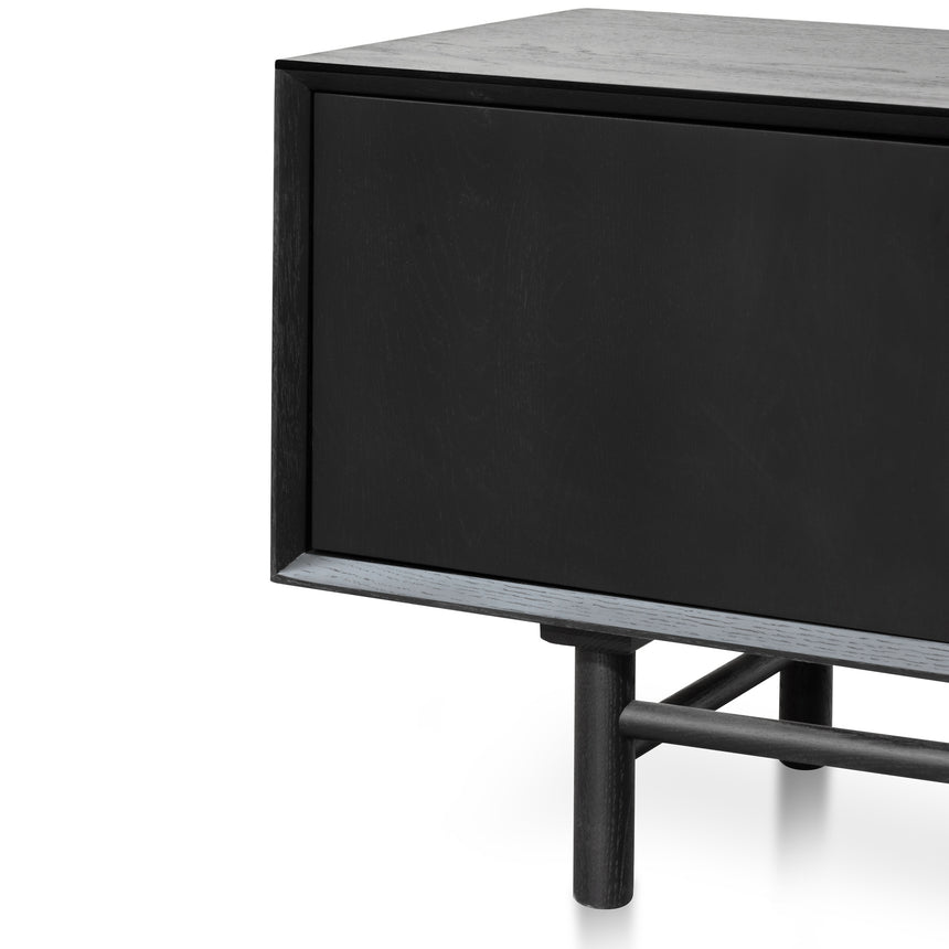 2.1m Entertainment TV Unit | Black | Myka Home - View 6