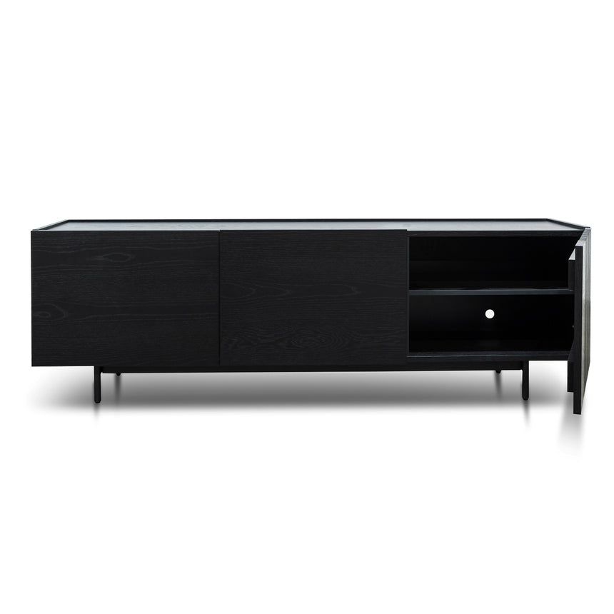 Entertainment TV Unit | Black | Myka Home - View 10