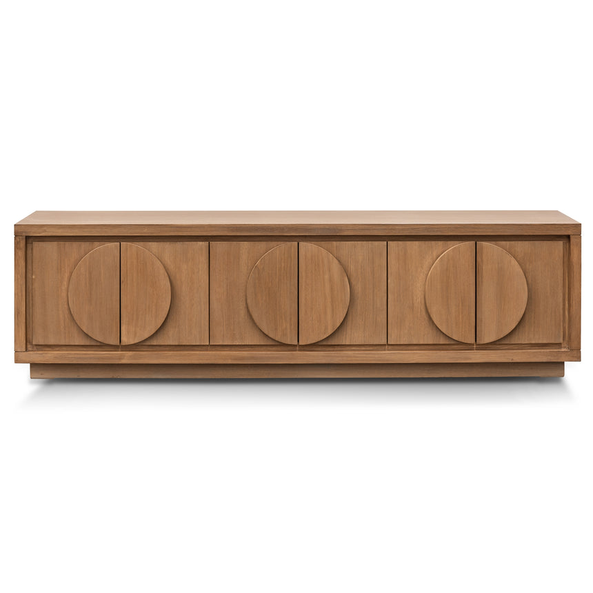 2m Entertainment TV Unit | Dusty oak | Myka Home - View 2