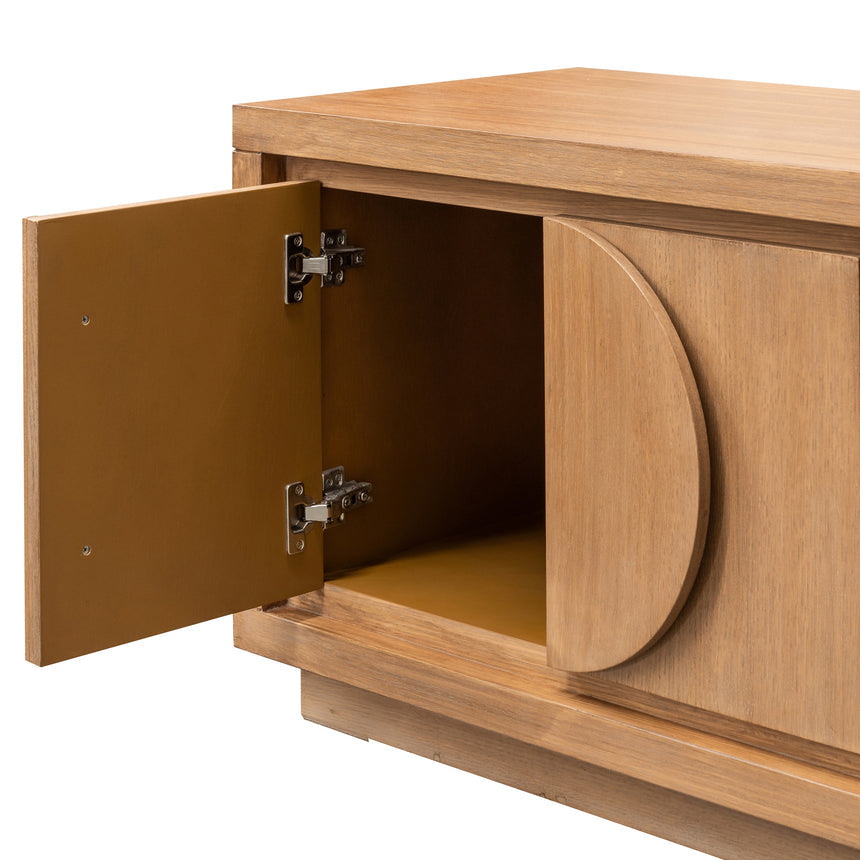 2m Entertainment TV Unit | Dusty oak | Myka Home - View 7